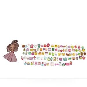 Huge Lot Of Shopkins And Doll